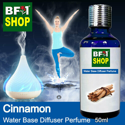 Aromatic Water Base Perfume (WBP) - Cinnamon - 50ml Diffuser Perfume
