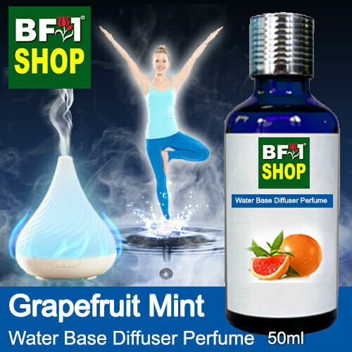 Aromatic Water Base Perfume (WBP) - Grapefruit Mint - 50ml Diffuser Perfume