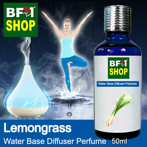 Aromatic Water Base Perfume (WBP) - Lemongrass - 50ml Diffuser Perfume