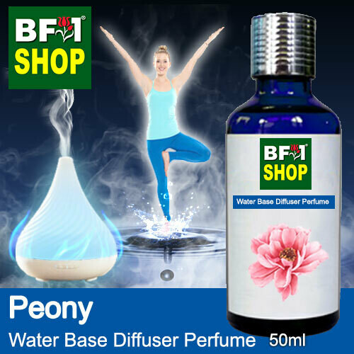 Aromatic Water Base Perfume (WBP) - Peony - 50ml Diffuser Perfume