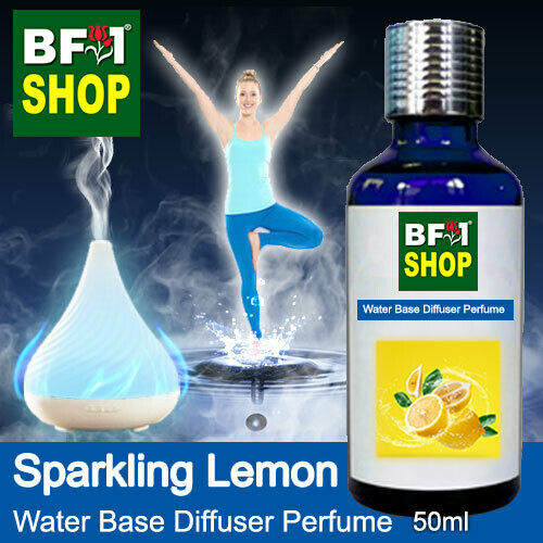 Aromatic Water Base Perfume (WBP) - Sparkling Lemon - 50ml Diffuser Perfume