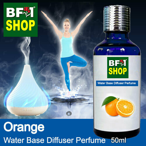 Aromatic Water Base Perfume (WBP) - Orange - 50ml Diffuser Perfume