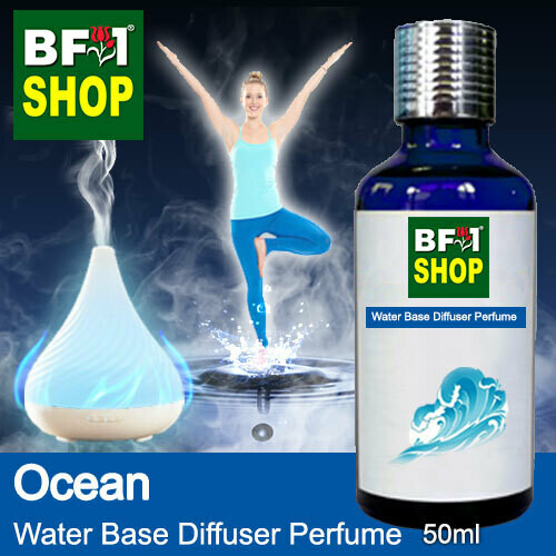 Aromatic Water Base Perfume (WBP) - Ocean - 50ml Diffuser Perfume