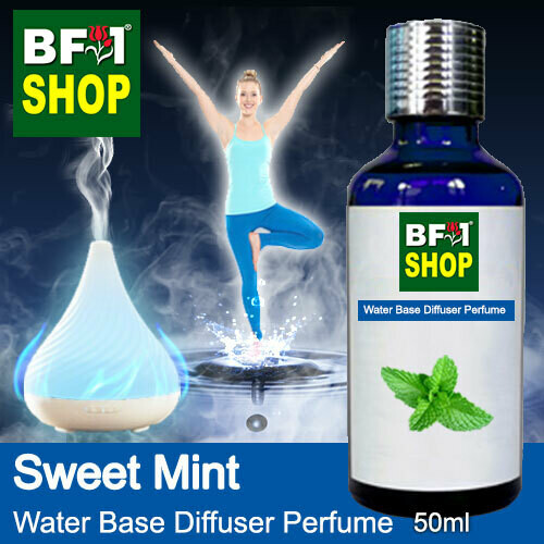 Aromatic Water Base Perfume (WBP) - Sweet Mint - 50ml Diffuser Perfume
