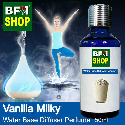 Aromatic Water Base Perfume (WBP) - Vanilla Milky - 50ml Diffuser Perfume
