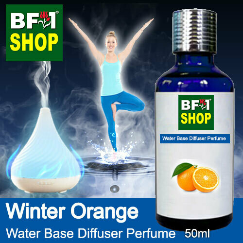 Aromatic Water Base Perfume (WBP) - Winter Orange - 50ml Diffuser Perfume