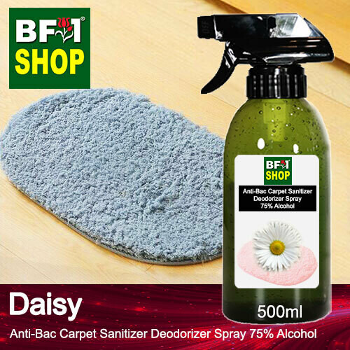 (ABCSD1) Daisy Anti-Bac Carpet Sanitizer Deodorizer Spray - 75% Alcohol - 500ml