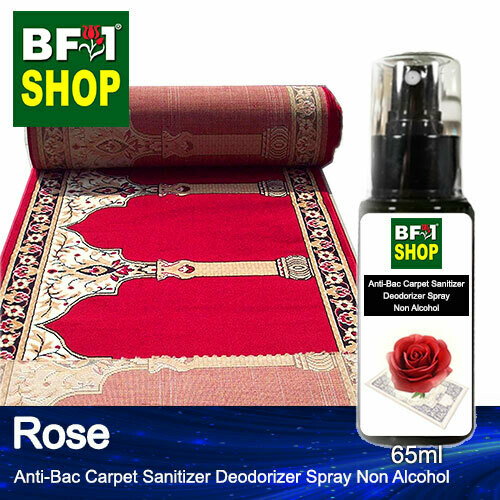 (ABCSD1) Rose Anti-Bac Carpet Sanitizer Deodorizer Spray - Non Alcohol - 65ml