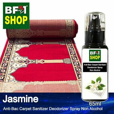 (ABCSD1) Jasmine Anti-Bac Carpet Sanitizer Deodorizer Spray - Non Alcohol - 65ml