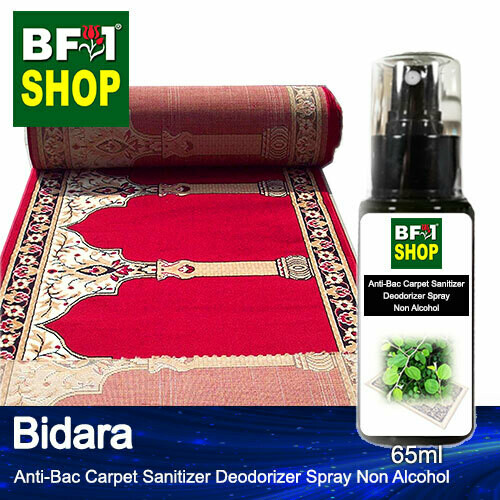 (ABCSD1) Bidara Anti-Bac Carpet Sanitizer Deodorizer Spray - Non Alcohol - 65ml