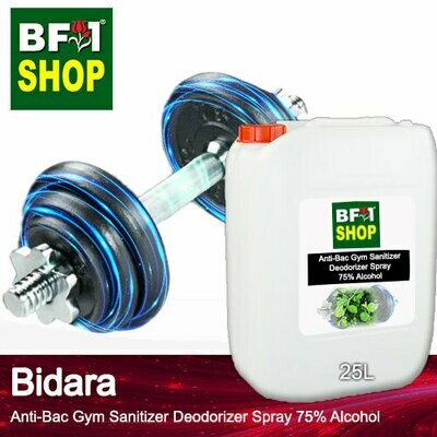 (ABGSD) Bidara Anti-Bac Gym Sanitizer Deodorizer Spray - 75% Alcohol - 25L (ABGSD) Bidara Anti-Bac Gym Sanitizer Deodorizer Spray - 75% Alcohol - 25L