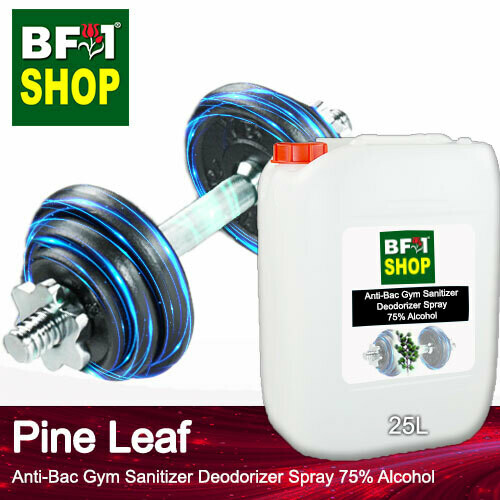 (ABGSD) Pine Leaf Anti-Bac Gym Sanitizer Deodorizer Spray - 75% Alcohol - 25L (ABGSD) Pine Leaf Anti-Bac Gym Sanitizer Deodorizer Spray - 75% Alcohol - 25L