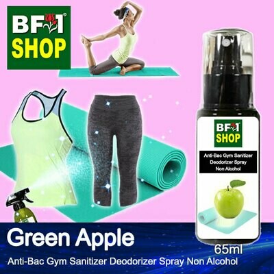 (ABGSD) Apple - Green Apple Anti-Bac Gym Sanitizer Deodorizer Spray - Non Alcohol - 65ml