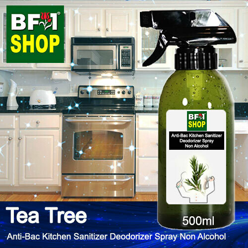 (ABKSD) Tea Tree Anti-Bac Kitchen Sanitizer Deodorizer Spray - Non Alcohol - 500ml