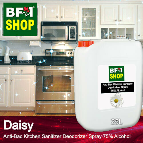 (ABKSD) Daisy Anti-Bac Kitchen Sanitizer Deodorizer Spray - 75% Alcohol - 25L