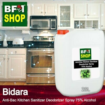 (ABKSD) Bidara Anti-Bac Kitchen Sanitizer Deodorizer Spray - 75% Alcohol - 25L (ABKSD) Bidara Anti-Bac Kitchen Sanitizer Deodorizer Spray - 75% Alcohol - 25L