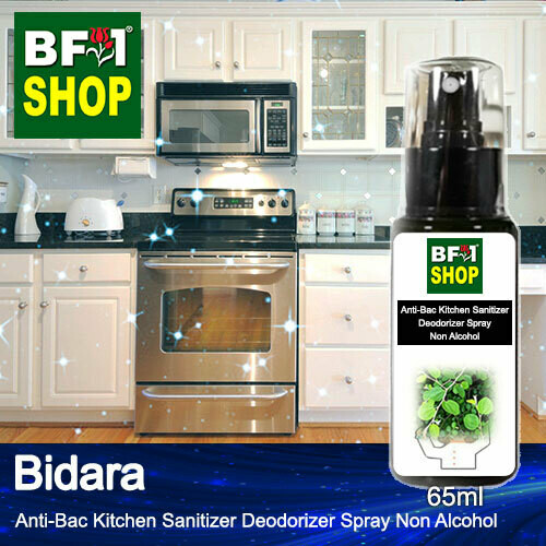 (ABKSD) Bidara Anti-Bac Kitchen Sanitizer Deodorizer Spray - Non Alcohol - 65ml