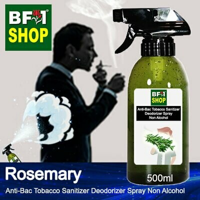 (ABTSD1) Rosemary Anti-Bac Tobacco Sanitizer Deodorizer Spray - Non Alcohol - 500ml