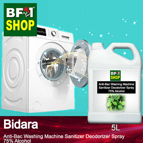 (ABWMSD) Bidara Anti-Bac Washing Machine Sanitizer Deodorizer Spray - 75% Alcohol - 5L (ABWMSD) Bidara Anti-Bac Washing Machine Sanitizer Deodorizer Spray - 75% Alcohol - 5L