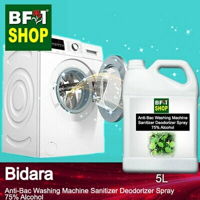 (ABWMSD) Bidara Anti-Bac Washing Machine Sanitizer Deodorizer Spray - 75% Alcohol - 5L