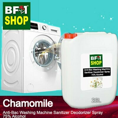 (ABWMSD) Chamomile Anti-Bac Washing Machine Sanitizer Deodorizer Spray - 75% Alcohol - 25L