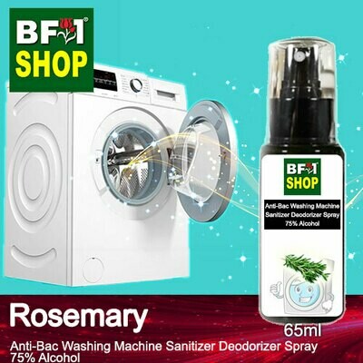 (ABWMSD) Rosemary Anti-Bac Washing Machine Sanitizer Deodorizer Spray - 75% Alcohol - 65ml