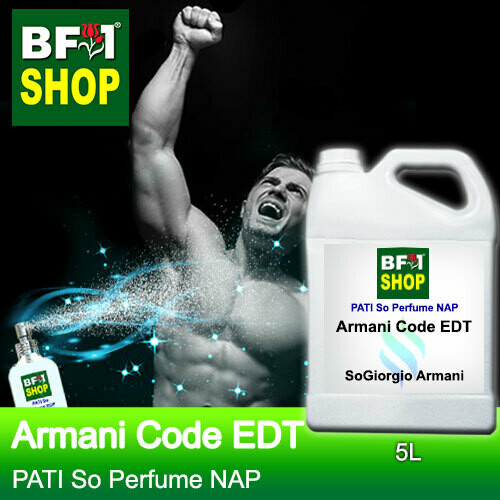 (PSNAP) PATI SoGiorgio Armani - Armani Code EDT - Perfume NAP - 5L