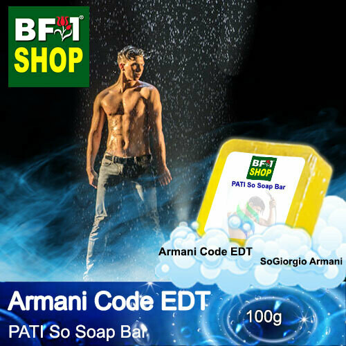 (PSSB) PATI SoGiorgio Armani - Armani Code EDT - Soap Bar - 100g