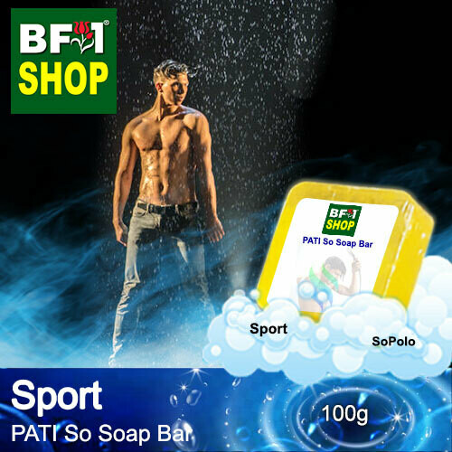 (PSSB) PATI SoPolo - Sport - Soap Bar - 100g