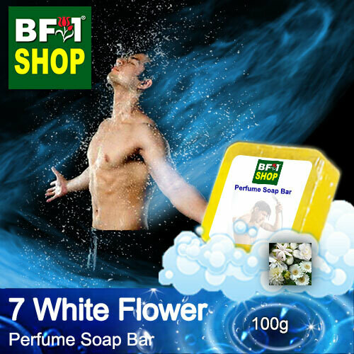 (PSB1) Perfume Soap Bar - WBP 7 White Flower - 100g