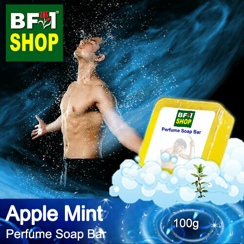 (PSB1) Perfume Soap Bar - WBP Apple Mint - 100g