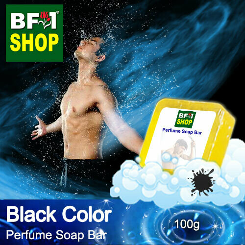 (PSB1) Perfume Soap Bar - WBP Black Color - 100g