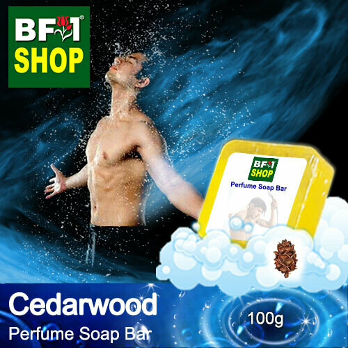 (PSB1) Perfume Soap Bar - WBP Cedarwood - 100g