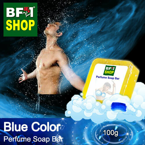 (PSB1) Perfume Soap Bar - WBP Blue Color - 100g