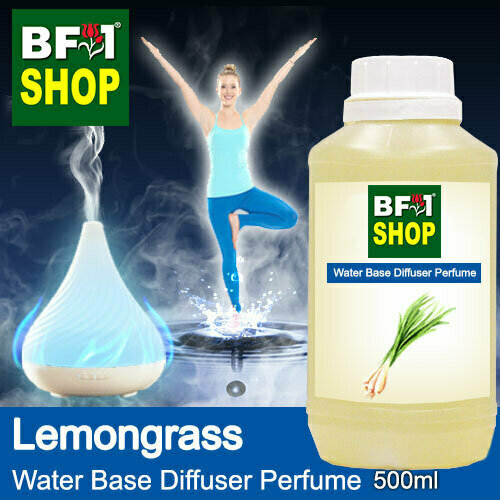 Aromatic Water Base Perfume (WBP) - Lemongrass - 500ml Diffuser Perfume