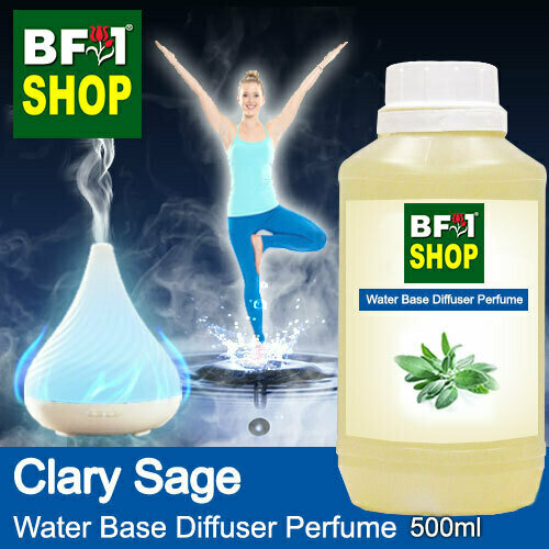 Aromatic Water Base Perfume (WBP) - Clary Sage - 500ml Diffuser Perfume