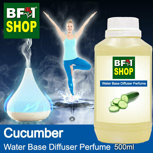 Aromatic Water Base Perfume (WBP) - Cucumber - 500ml Diffuser Perfume