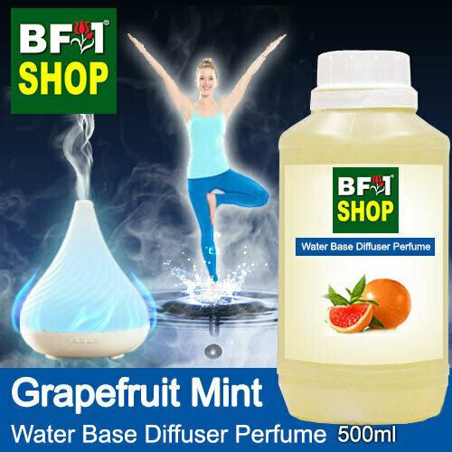 Aromatic Water Base Perfume (WBP) - Grapefruit Mint - 500ml Diffuser Perfume