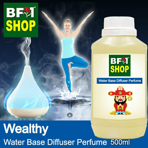 Aromatic Water Base Perfume (WBP) - Wealthy - 500ml Diffuser Perfume