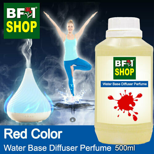 Aromatic Water Base Perfume (WBP) - Red Color - 500ml Diffuser Perfume