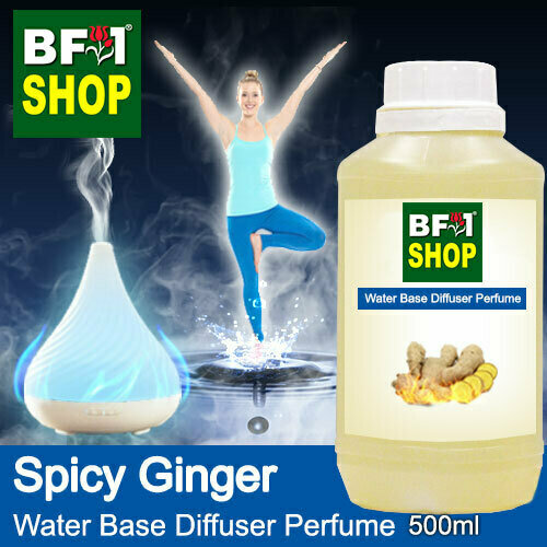 Aromatic Water Base Perfume (WBP) - Spicy Ginger - 500ml Diffuser Perfume