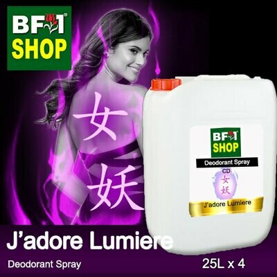 (DS) CD - J'adore Lumiere Deodorant Spray - 100L 女妖