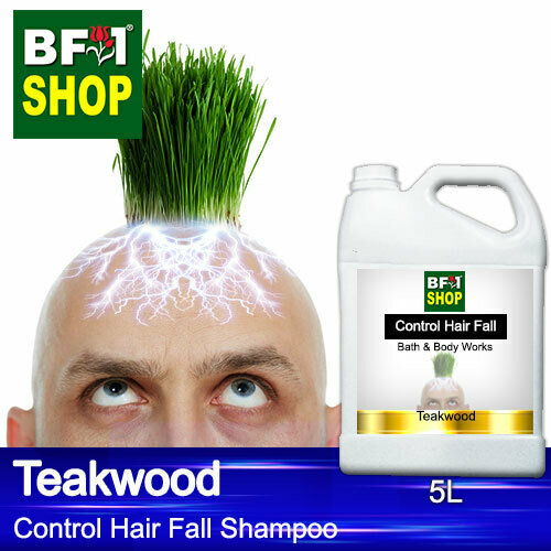 (CHFS) AmBBath &amp; Body Works - Teakwood Control Hair Fall Shampoo - 5L - Man