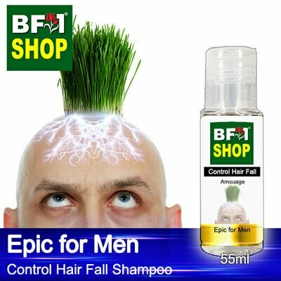 (CHFS) AmBAmouage - Epic for Men Control Hair Fall Shampoo - 55ml - Man