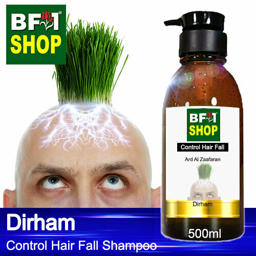 (CHFS) AmBArd Al Zaafaran - Dirham Control Hair Fall Shampoo - 500ml - Man