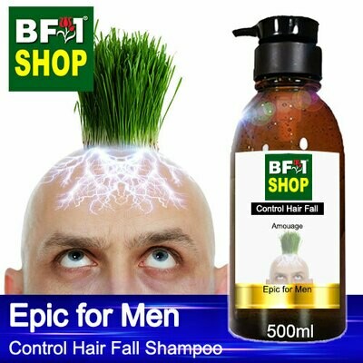 (CHFS) AmBAmouage - Epic for Men Control Hair Fall Shampoo - 500ml - Man