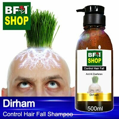 (CHFS) AmBArd Al Zaafaran - Dirham Control Hair Fall Shampoo - 500ml - Man