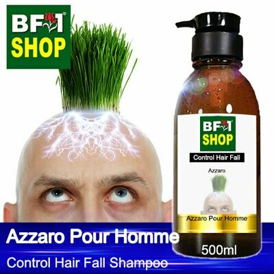 (CHFS) AmBAzzaro - Azzaro Pour Homme Control Hair Fall Shampoo - 500ml - Man