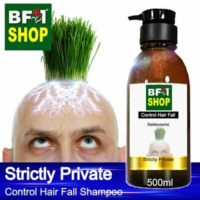 (CHFS) AmBBaldessarini - Strictly Private Control Hair Fall Shampoo - 500ml - Man