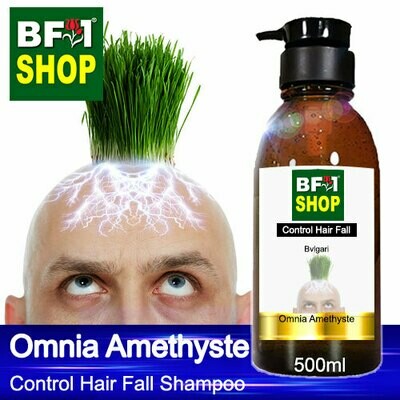 (CHFS) AmBBvlgari - Omnia Amethyste Control Hair Fall Shampoo - 500ml - Man